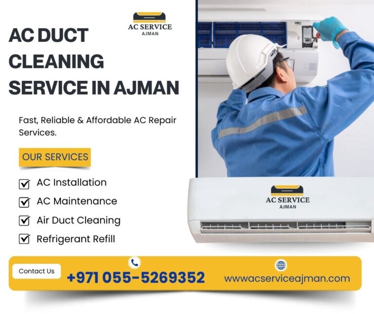 AC Duct Cleaning Service in Ajman