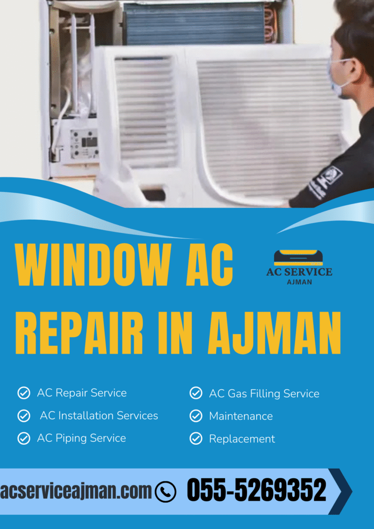 Window AC Repair in Ajman