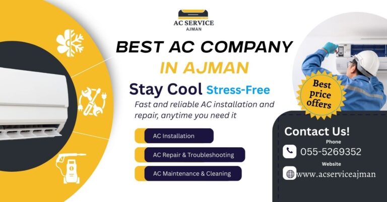 Best AC Company in Ajman