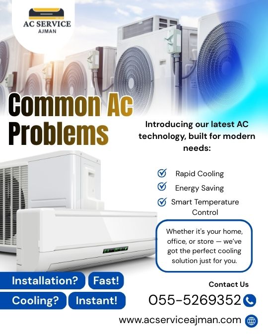 Common AC Problems in Ajman