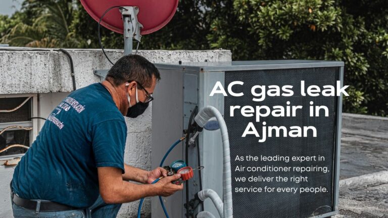 AC gas leak repair in Ajman