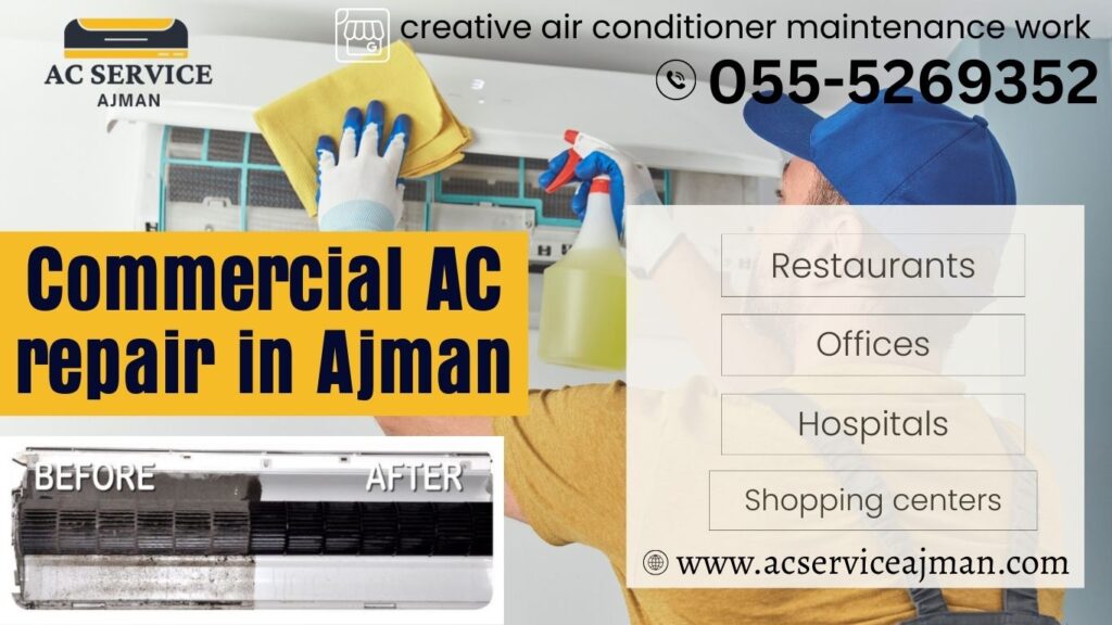 commercial AC repair in Ajman