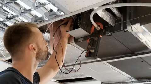 duct AC installation