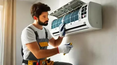 how often to service AC in Ajman