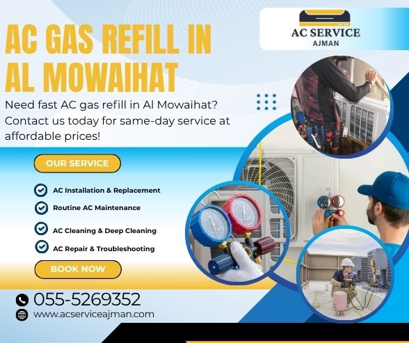 AC gas refill in Al Mowaihat