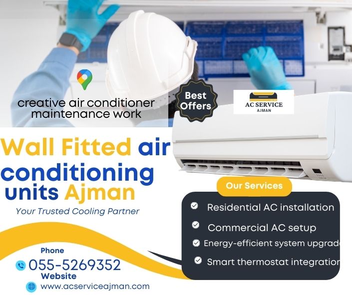 wall fitted air conditioning units in Ajman