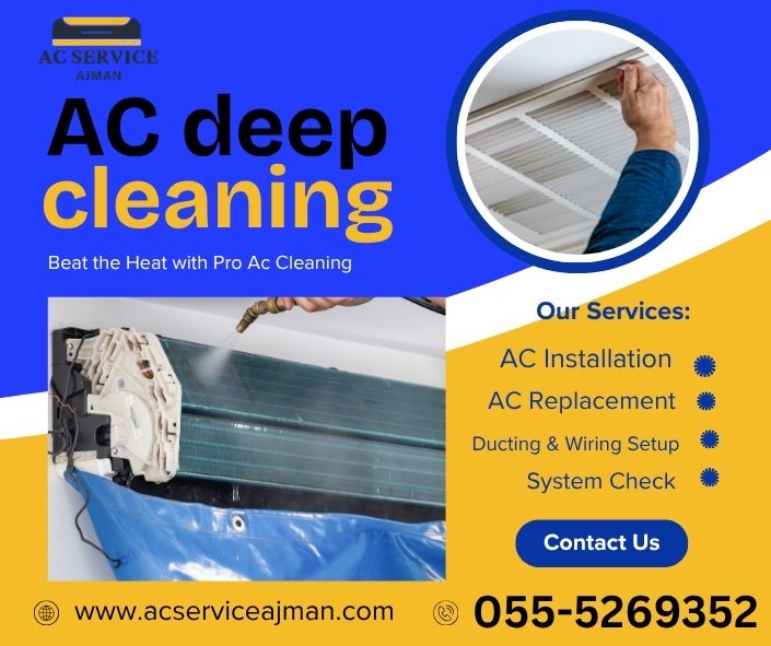 AC deep cleaning