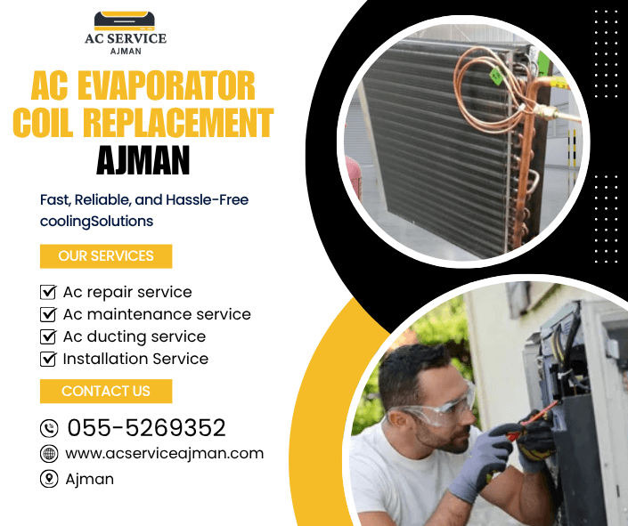 ac evaporator coil replacement Ajman