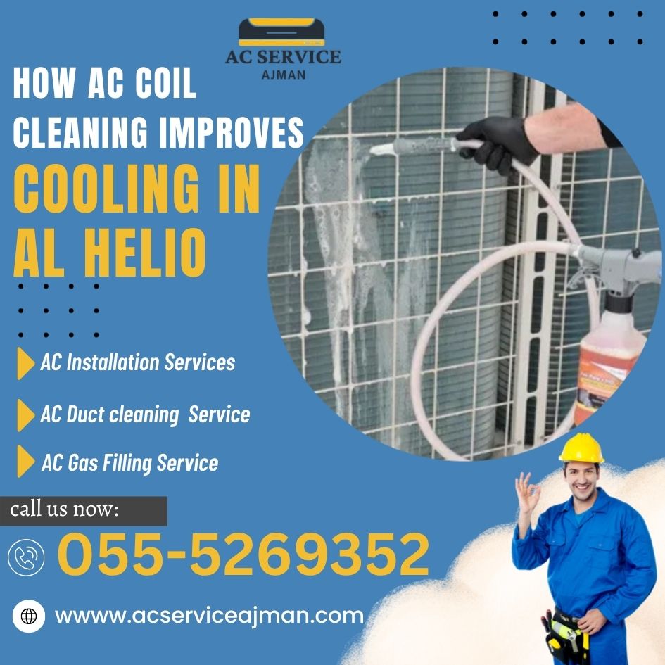 how AC coil cleaning improves cooling in Al Helio