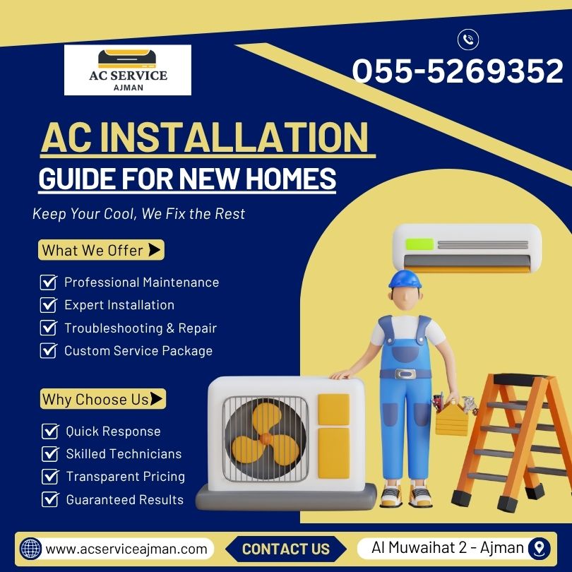 AC installation guide for new homes