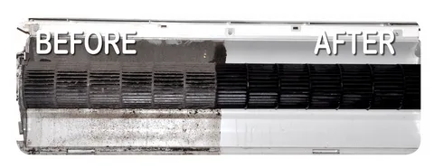 how dust and sand affect AC performance in Ajman