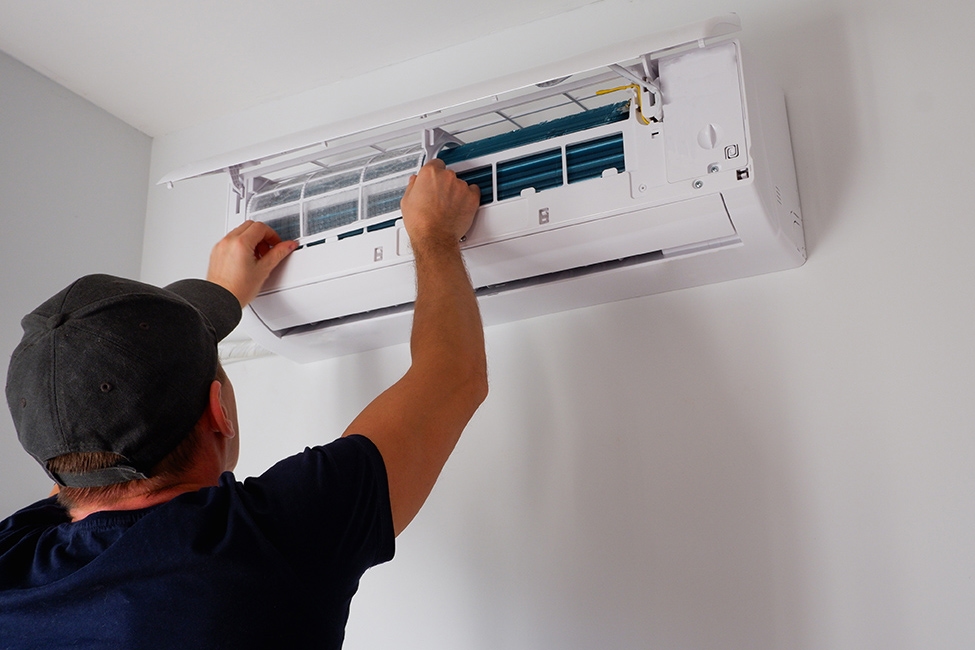 Central air conditioner replacement in Al Heilio