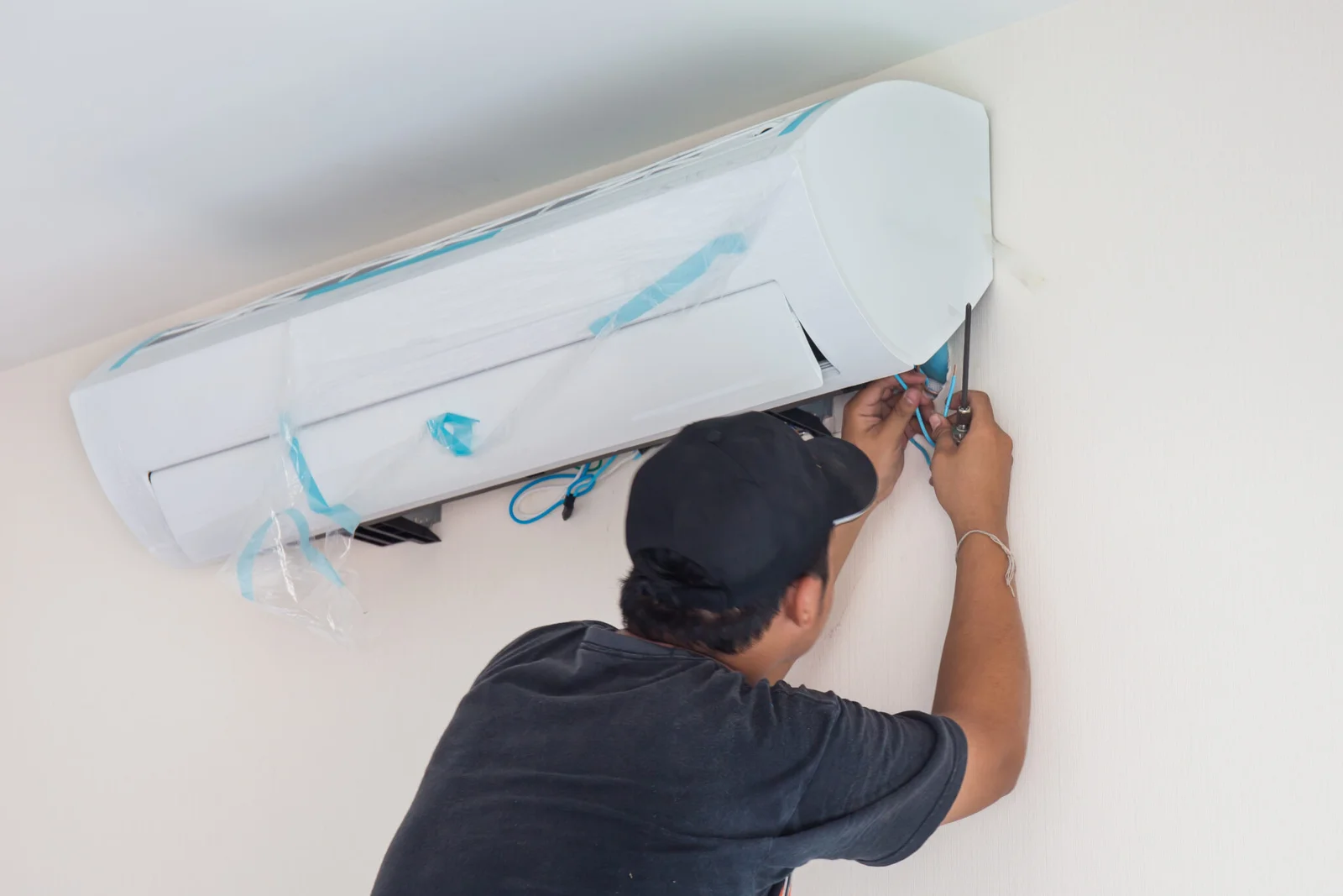 Central air conditioner replacement in Al Heilio