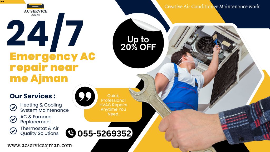 emergency AC repair near me Ajman