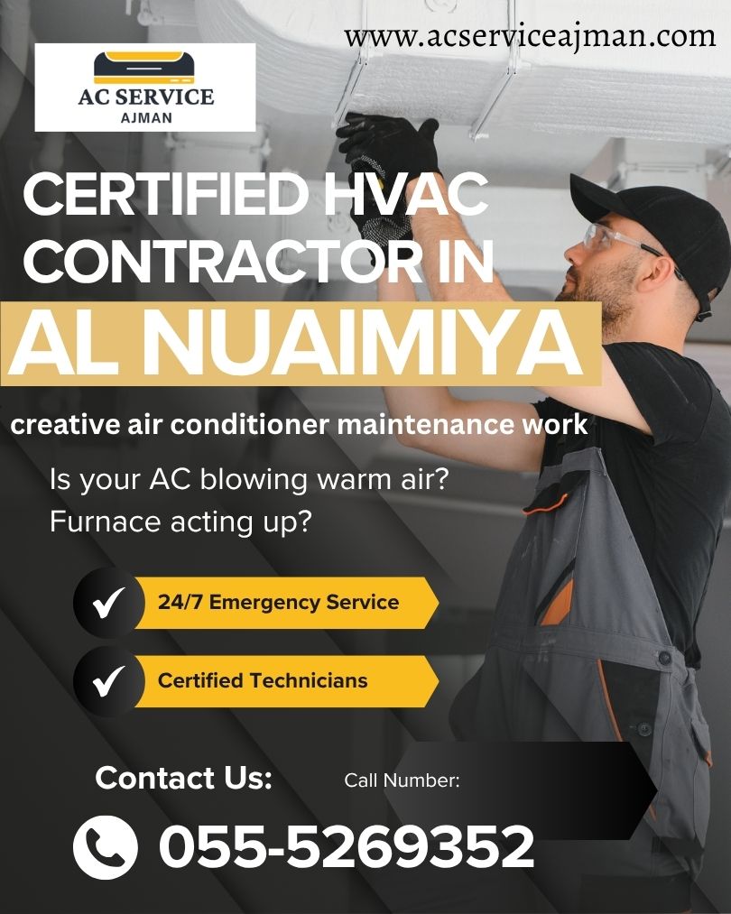 certified HVAC contractor in Al Nuaimiya