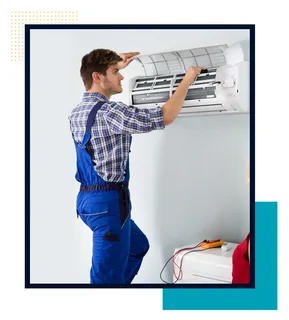 What does AC servicing include in Al Muwaihat