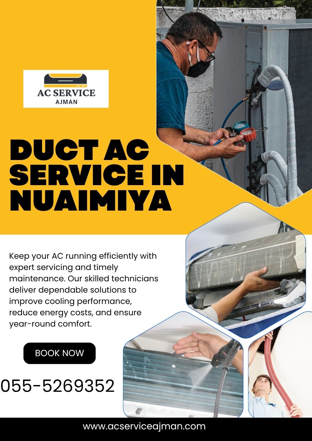 duct AC service in Nuaimiya